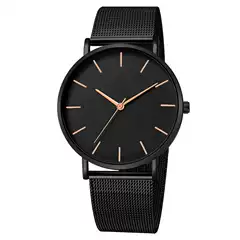 Factory Wholesale Hot Selling Europe and America Minimalist Fashion Men's Watch Mesh Steel Band Quartz Watch