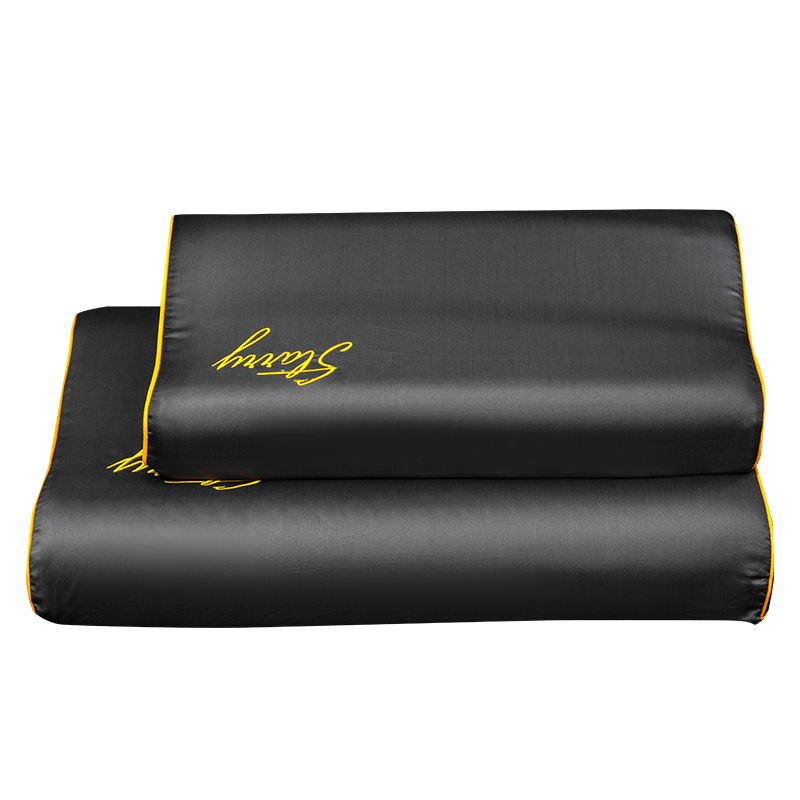 New Model - 60S Long-Staple Cotton Memory Latex Pillowcase 30Cmx50Cm/Piece, Skin-Friendly, Breathable and Anti-Mite