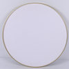Aluminum Alloy Round Picture Frame Border Plexiglass Frame Metal Photo Frame Round Frame with Back Plate Line Picture Frame