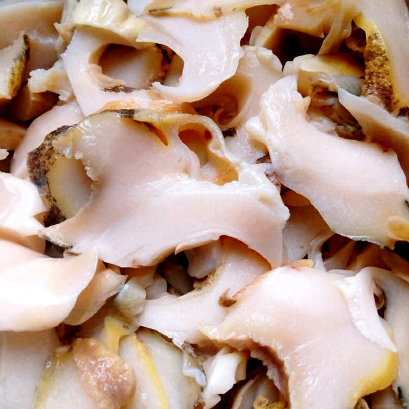 Quick-Frozen Conch Slices 350g Japanese Mustard Sushi Cuisine Sashimi Conch Meat Fresh Frozen Aquatic Products Hotel Cooking Ingredients