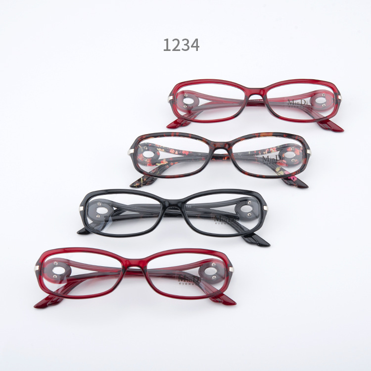 Factory Direct supply new 1234 women's fashion glasses frame ultra-light glasses frame production factory wholesale direct sales