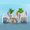 Correction fluid with brush two-end correction fluid double-end quick-drying correction fluid wholesale cartoon student stationery