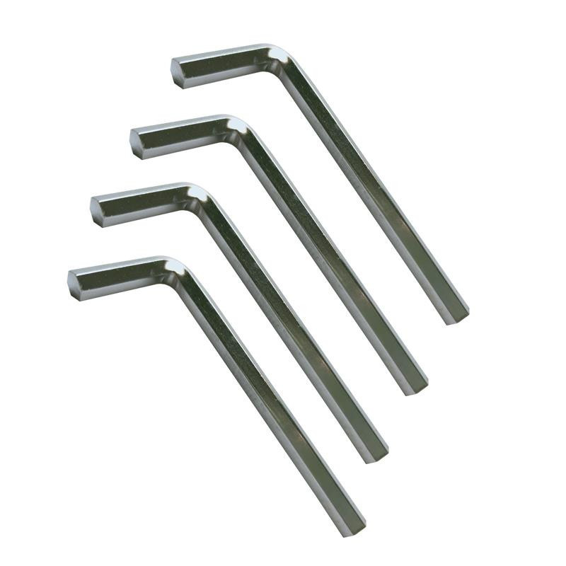 内六角扳手0.7 mm-10 mm平头内六角L型扳手 家具维修工具手动扳手