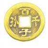 Financial resources are widely used in good fortune, copper and copper money spending accessories feng shui antique real coins wholesale in bulk