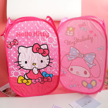 Wholesale Cartoon Fabric Gemini Toy Storage Basket Dirty Laundry Basket Foldable Laundry Basket Organizer Dirty Clothes Hamper Clothing