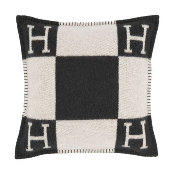 Woven Jacquard Pillow Pillow Case H Pillow H Blanket Cushion Sofa Wool Pillow Nordic Home Light Luxury Pillowcase