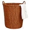 Thickened new material laundry basket household woven storage basket laundry basket toy sundries portable basket wholesale