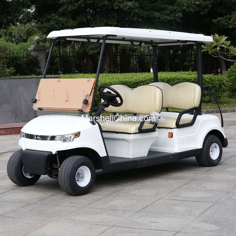 4-seat electric golf cart luxury DG-C4-8 exhibition browsing reception car scenic spot sightseeing car