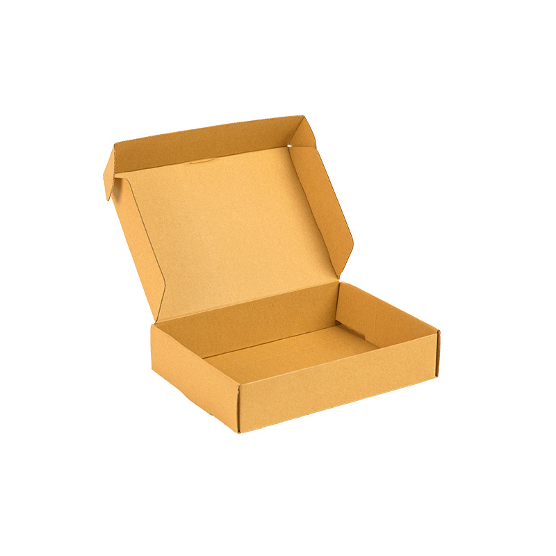 Small flying machine Box 10cm primary color packaging box packaging rectangular corrugated small carton jewelry box factory direct sales