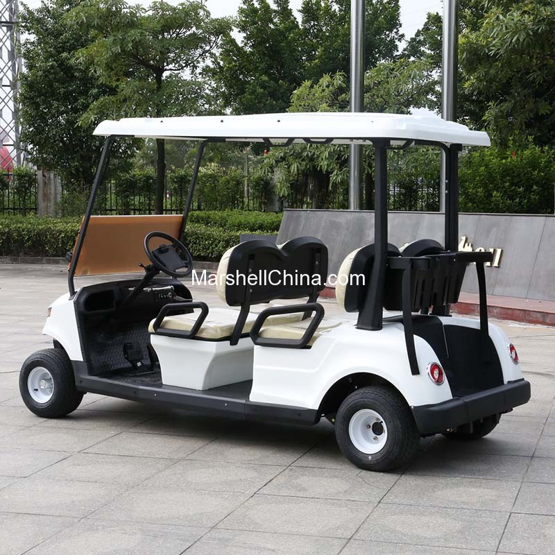 4-seat electric golf cart luxury DG-C4-8 exhibition browsing reception car scenic spot sightseeing car
