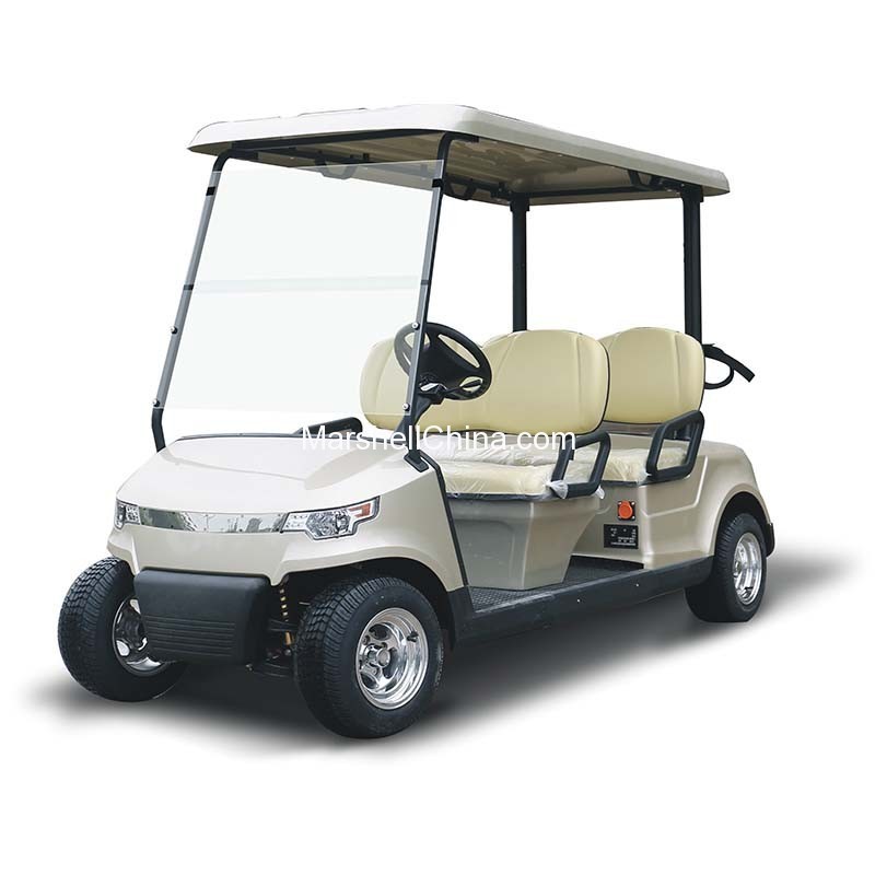 4-seat electric golf cart luxury DG-C4-8 exhibition browsing reception car scenic spot sightseeing car