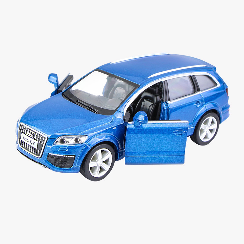 1:36正版AudiQ7 R8车模型仿真大众甲壳虫 T1校巴儿童合金玩具车子