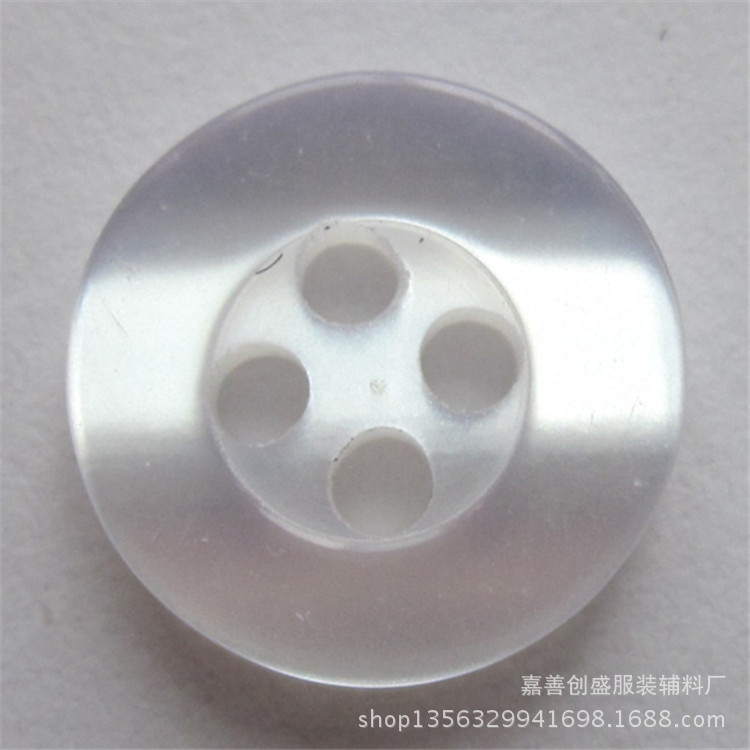 Manufacturer Supplies [Hot-Selling] Four-Eye Resin Buttons, Various Round Colorfulful Clothing Buttons, Versatile
