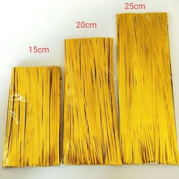 3OCM fish canned seal gold tie silk color gift dried flower tie tie tie tie 5oo root