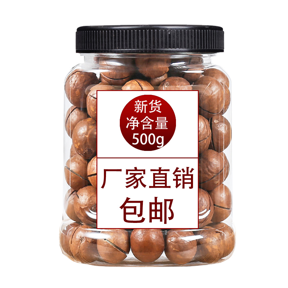 Net weight 500g Hawaii fruit Northeast Pine nuts bigenfruit pistachio almond per day nuts per jin canned batch
