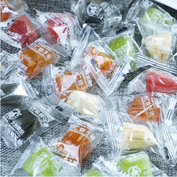 Famous pine kernel zongzi sugar black sesame mint osmanthus rose original flavor ginger juice hard candy Suzhou specialty bulk wholesale