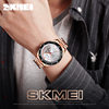 Time beauty fashion Men's quartz watch calendar week personality sun shading dial business waterproof watch men