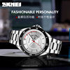 Time beauty fashion Men's quartz watch calendar week personality sun shading dial business waterproof watch men