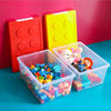 Storage Box Children's Building Blocks Lego Storage Box Transparent Storage Box with Lid Large Size