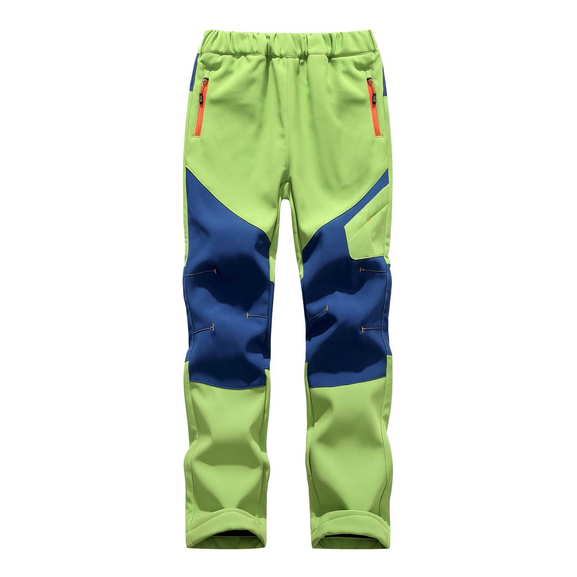 PETUTWO/Pengtu New Fall/Winter Children's Soft Shell Pants Fleece Pants Outdoor Mountaineering Pants for Boys and Girls