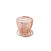 Wholesale Stainless Steel Round Egg Spring Holder Portable Metal Egg Holder Beauty Egg Shelf Color Makeup Egg Puff