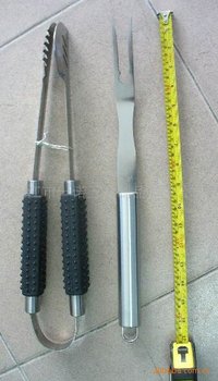 P-011Qc Barbecue Tool Set, Barbecue Fork Clip Brush Clip Bbq