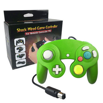 Nintendo Ngc Wired Controller Ngc Game Gamecube with Color Box Packaging and Vibration Function