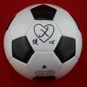 Football Jianxin No.3 small football classic black and white fast football senior PU football resistance kick