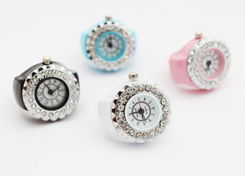Special offer new fashion ring watch trend women's watch high-end dial ring watch diamond watch wholesale
