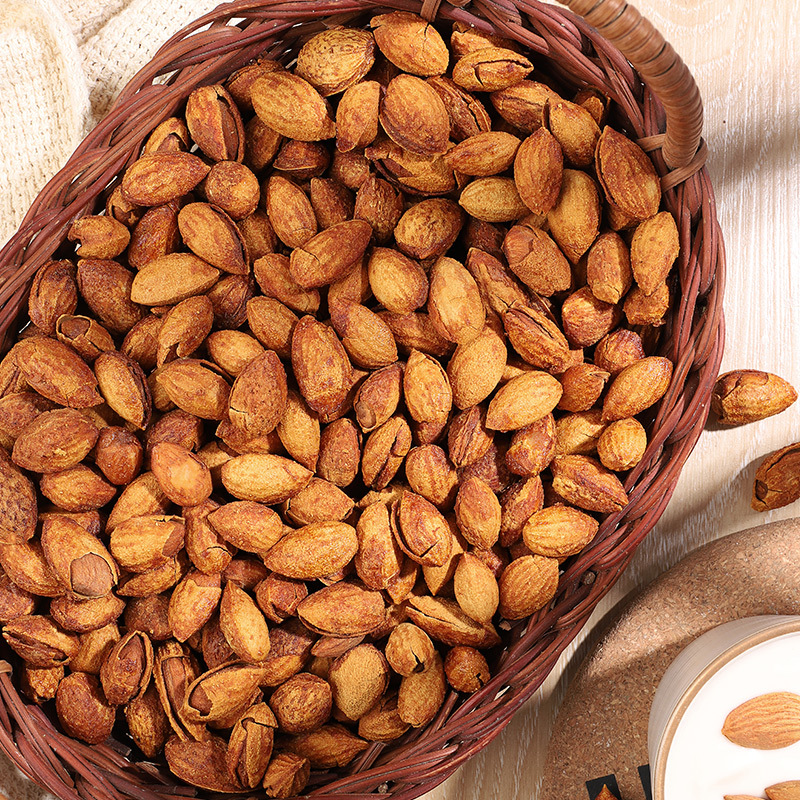 Jiamei Shell Almond Badam 5kg / Box Thick Shell Nuts Wholesale