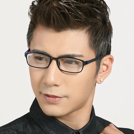 Myopia plain glasses men's and women's imitation TR90 full frame glasses frame glasses frame JR1331 Lei Dishu