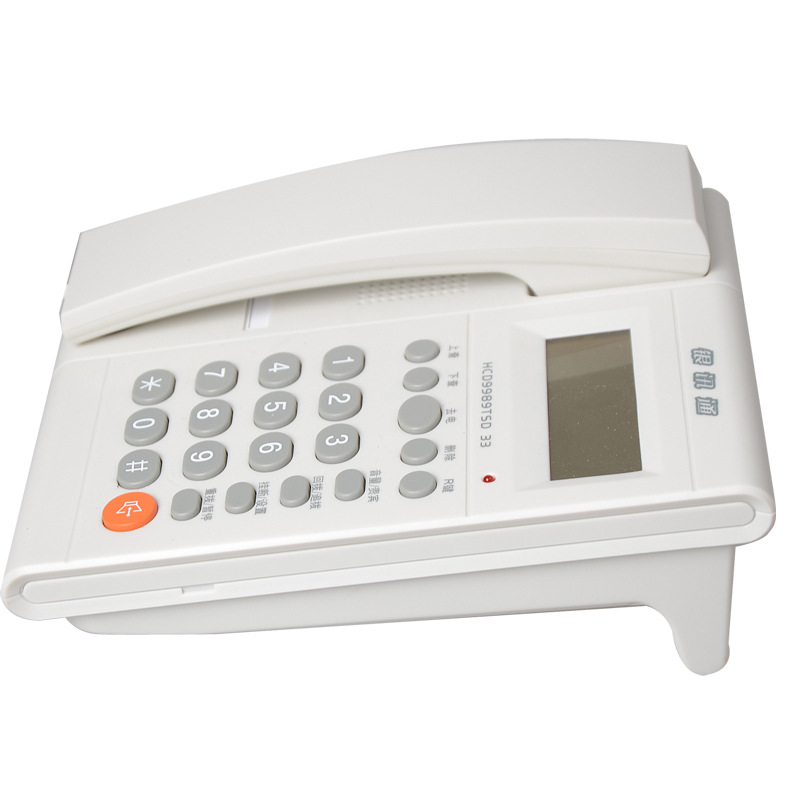 工厂直销电话机座机来电显示有线绳前台办公室固定家用电话