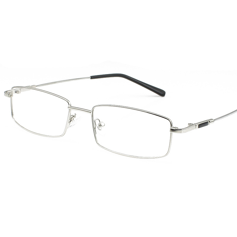 Lightweight memory Titanium Business Men's optical frame full frame glasses frame glasses frame can be equipped with myopia long-term goods