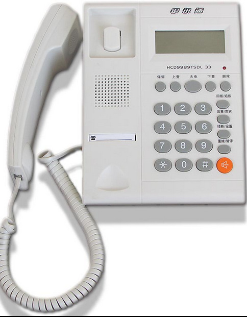 工厂直销电话机座机来电显示有线绳前台办公室固定家用电话