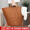 Thickened new material laundry basket household woven storage basket laundry basket toy sundries portable basket wholesale