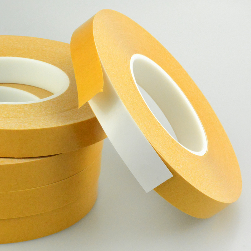 Crown 7970 double-sided adhesive PVC strong white seamless high temperature resistant high adhesive double-sided tape 0.25mm