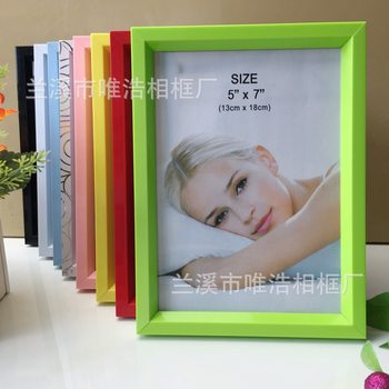 Photo frame wholesale three-dimensional wall hanging creative European-style photo frame children's table plastic picture frame photo frame manufacturers supply