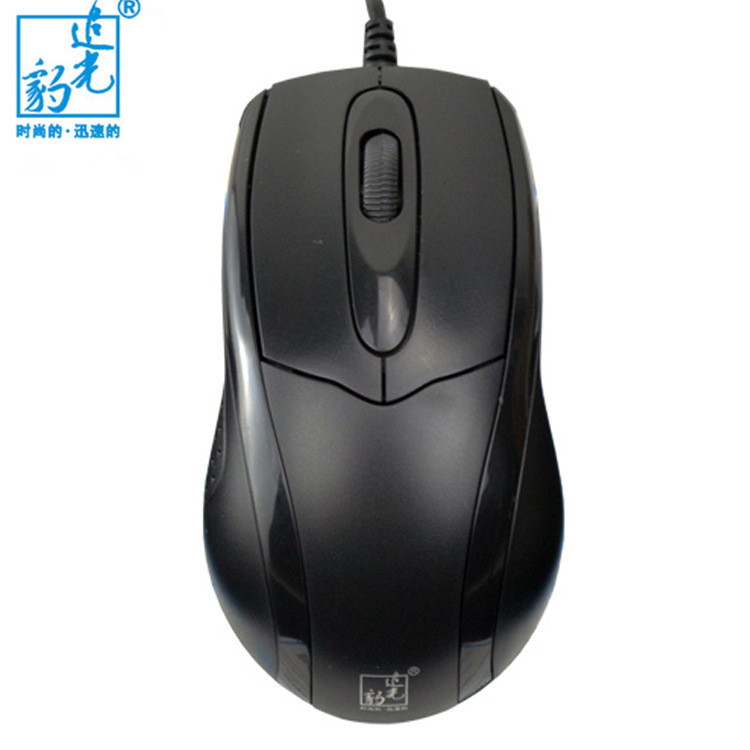 Wholesale aggravated mouse chasing light leopard 512C business office usb photoelectric wired mouse computer accessories wholesale