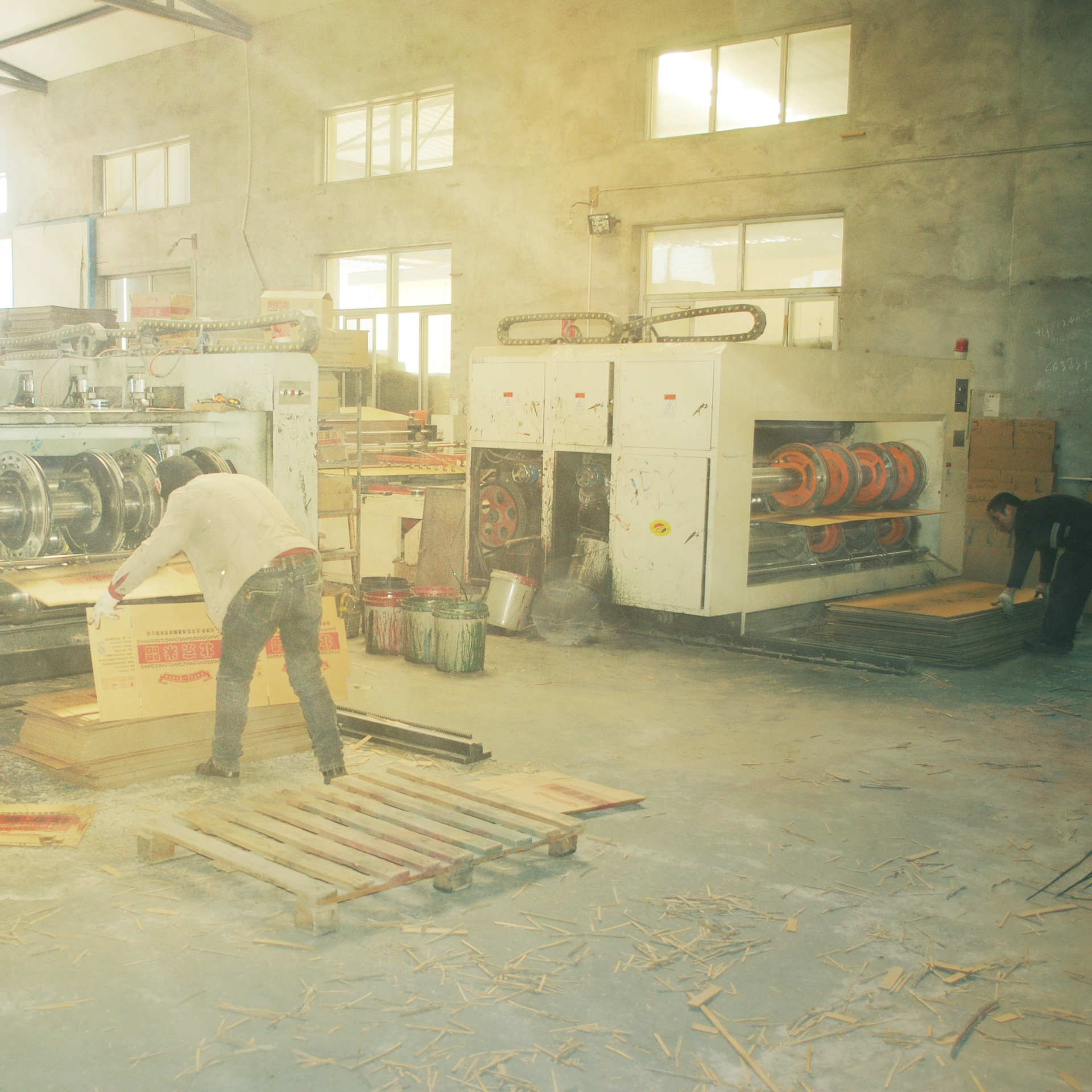 Beijing Packaging Box Factory Five-Layer Ab Corrugated Lid and Base Carton Food Delivery Pizza Fried Chicken Box Wholesale Corrugated Paper