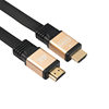 AliExpress 2.0 version aluminum alloy head HDMI HD video cable 4k * 2k flat HDMI cable