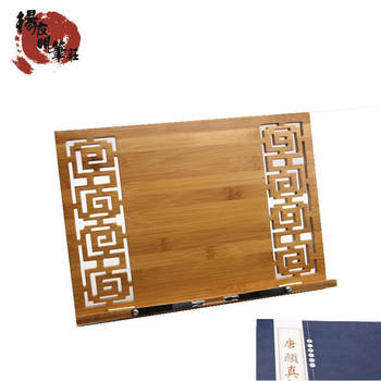 Lintie Rack Brush Copybook Rack Calligraphy Reading Rack Bamboo Children's Adult Reading Bookshelf Watch Bookshelf Wholesale