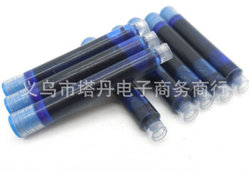 Factory direct pen special ink sac can replace 3.4mm caliber ink sac bulk disappeared black blue Mylan