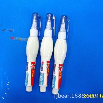 vp-803 factory direct mini correction fluid environmental protection non-toxic correction pen 4ml correction pen