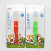 Siqi baby straight handle multi-purpose temperature-sensitive silicone spoon color changing spoon baby silicone spoon baby spoon