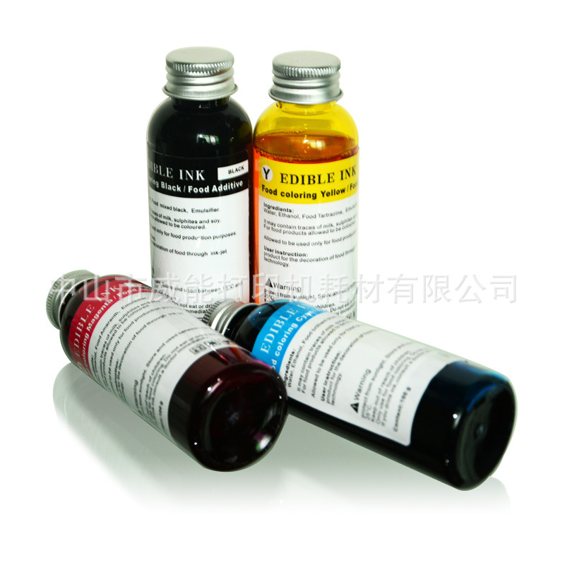Manufacturers Supply Compatible with Canon Edible Ink 100ml Can Use Food Factory Cake House DIY Art Cake House