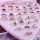 Yiwu small jewelry, оптовое кольцо с кристаллами, 36 персиковых сердечек, корейская версия элитного парного кольца в штучной упаковке, горячая распродажа на Taobao mini 1