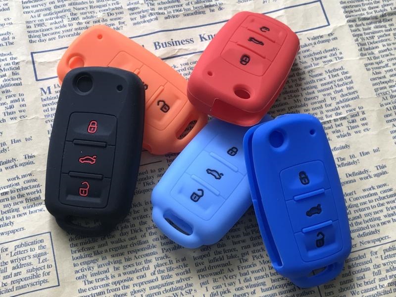 Suitable for Longyi Longxing Touareg Sharan New Santana Passat Longjing Golf 7 Touang Silicone Key Set