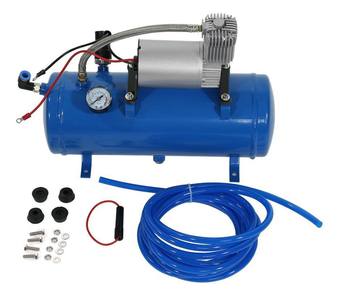 Suspension air pump modified air horn car car 12v inflator train boat multi-purpose air pump with tank