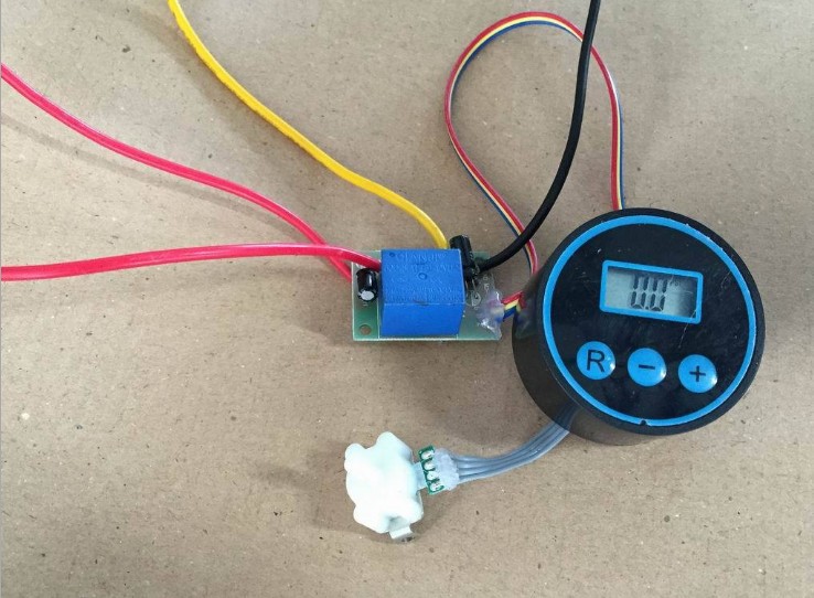 Tire air pump vehicle-mounted digital display air pump digital display gauge pressure gauge module 40 50 gauge