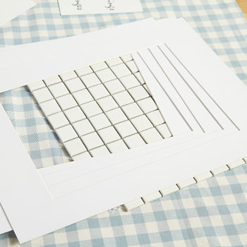 Photo Frame Special mounting cardboard White Black 5-36 inch rectangular solid wood picture frame lining paper Jersey cardboard